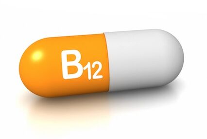 Oculax sudėtyje yra vitamino B12